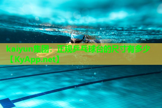 正规乒乓球台的尺寸有多少